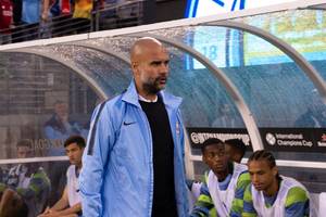 Guardiola dementuje plotki transferowe. "Nie jesteśmy nim zainteresowani"