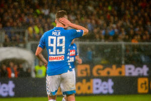 Remis Napoli z Sassuolo. Milik tym razem bez gola