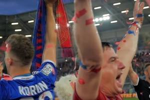 Tak świętowano w Gliwicach mistrzostwo Polski. "Legła Warszawa" [WIDEO]