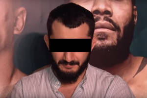 Policja opublikowała nagranie z zatrzymania Mameda Ch. [WIDEO]