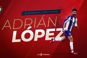 Adrian Lopez przeniósł się z FC Porto do Osasuny Pampeluna