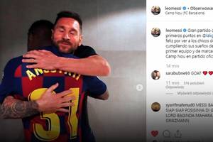 16-letni Ansu Fati zadebiutował w FC Barcelonie. Jego występ skomentował Leo Messi