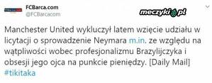 Dlatego Manchester United nie chciał Neymara