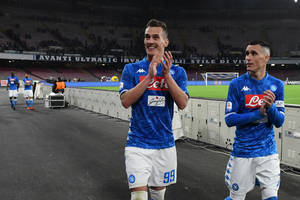Arkadiusz Milik o ewentualnym przedłużeniu kontraktu z SSC Napoli: Nie mogę nic więcej powiedzieć