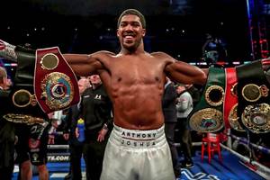 Anthony Joshua wskazał piłkarza, który mógłby zrobić karierę w boksie. To legenda Manchesteru United