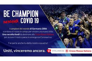 Fabio Cannavaro i inni mistrzowie świata pomagają w walce z koronawirusem. Zebrali prawie ćwierć miliona euro