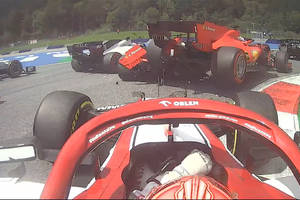 Lewis Hamilton triumfuje w Grand Prix Styrii. Kompletna katastrofa kierowców Ferrari! [WIDEO]