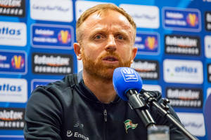 Piotr Stokowiec żałuje porażki z Legią. "Byliśmy w stanie spokojnie zremisować"