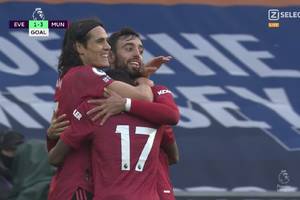 Przełamanie Manchesteru United. Debiutancki gol Edinsona Cavaniego, świetny Bruno Fernandes [WIDEO]