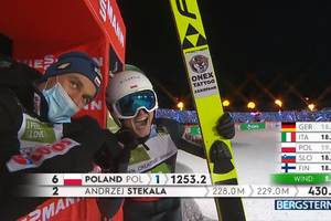 Polacy z brązowymi medalami w konkursie drużynowym podczas MŚ w lotach! Norwegowie lepsi od Niemców!