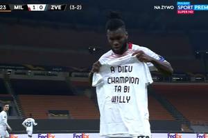 AC Milan niemiłosiernie się męczył, ale wywalczył awans w Lidze Europy. Włosi mogą mówić o szczęściu [WIDEO]