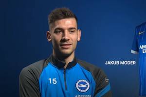 Jakub Moder znów chwalony w angielskich mediach. Kolejne pozytywne recenzje występu pomocnika Brighton