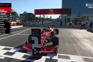 Szalone kwalifikacje do GP Azerbejdżanu. Cztery czerwone flagi, niespodziewany triumf Charlesa Leclerca