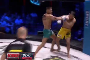 Potężny nokaut na KSW 62! Sędzia musiał szybko reagować [WIDEO]