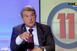 Joan Laporta rozlicza się ze swoich rządów. Uderza w PSG, wierzy w powrót Messiego, zapowiada duże transfery