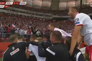 Reprezentacja Polski postawiła się Anglii! Gol w doliczonym czasie gry dał remis "Biało-Czerwonym" [WIDEO]