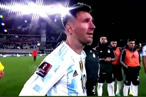 Leo Messi rozpłakał się po meczu Argentyny. Wyjątkowa chwila w karierze napastnika [WIDEO]