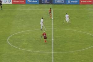 Porażka reprezentacji Polski w amp futbolu w półfinale ME. Piękny gol z rzutu wolnego to było za mało