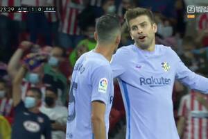 Coraz większe nerwy w FC Barcelonie. Liderzy drużyny kłócili się w trakcie meczu z Atletico [WIDEO]