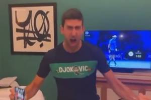 Wielka radość Novaka Djokovicia! Tak zareagował na wygraną Serbii z Portugalią [WIDEO]