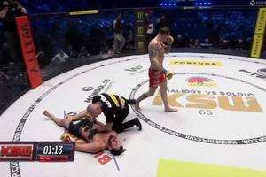 Roberto Soldić znokautował Mameda Chalidowa! Chorwat nowym mistrzem KSW [WIDEO]