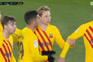 FC Barcelona męczyła się z drużyną ze strefy spadkowej. Piękna akcja w końcówce dała jej wygraną [WIDEO]