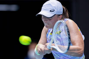 "Z kimś takim jeszcze nie grałam". Iga Świątek tłumaczy porażkę w półfinale Australian Open