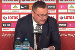 Michniewicz wybuchł na konferencji. "To nadaje się do prokuratury. Pan powinien być oskarżonym!" [WIDEO]