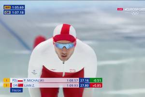 Wielki pech polskiego panczenisty. Przegrał dwa olimpijskie medale o ułamek sekundy!