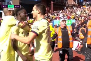 Matty Cash i spółka nie zatrzymali Arsenalu! Bukayo Saka zapewnił zwycięstwo "Kanonierom" [WIDEO]