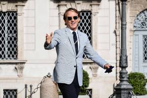 Roberto Mancini przymierzany do objęcia giganta. Włoch może zmienić pracę po kompromitacji w barażach