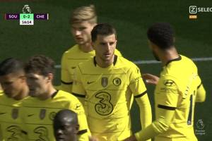 Chelsea rozbiła Southampton! Błędy Jana Bednarka, dublety Timo Wernera i Masona Mounta [WIDEO]