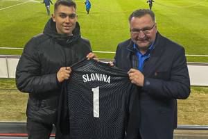 Czesław Michniewicz zdradził plany wobec Gabriela Sloniny. "Ustaliliśmy to"