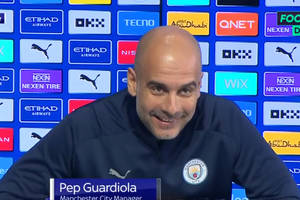 Guardiola zaskoczył słowami o swoim piłkarzu. "Ma idealne ciało. Takie seksowne!"