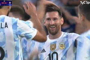 Koncert Leo Messiego w sparingu argentyńskiej kadry. Pięć goli gwiazdora "Albicelestes"! [WIDEO]