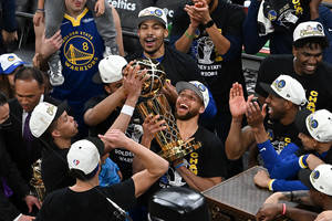 Golden State Warriors mistrzami NBA! Czwarty tytuł Stephana Curry'ego [WIDEO]