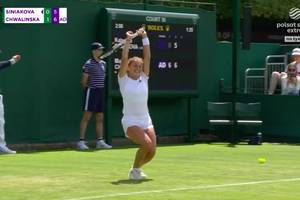 Wielki sukces polskiej tenisistki na Wimbledonie! 20-latka pokonała wyżej notowaną rywalkę [WIDEO]