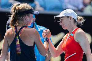 Koniec pięknej przygody Magdaleny Fręch. Simona Halep za mocna dla Polki