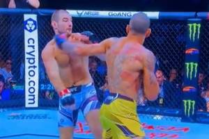 Brutalny nokaut na gali UFC. Dwa ciosy położyły rywala [WIDEO]