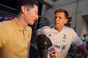 Tylko u nas: Lewandowski i Szczęsny oceniają mecz FC Barcelony i Juventusu. Wbili sobie szpilki [WIDEO]