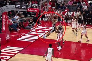Jeremy Sochan zadebiutował w San Antonio Spurs! Pierwszy blok, pierwsza trójka, pierwszy wsad [WIDEO]