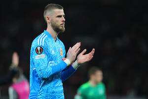 "Wobec każdego ma wysokie wymagania". David de Gea skomentował pracę Erika ten Haga