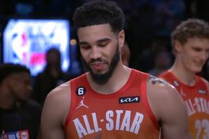 Wielkie popisy w Meczu Gwiazd NBA! Spektakularny rekord Jaysona Tatuma [WIDEO]