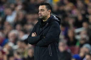 "Nie martwię się o Lewandowskiego, martwię się o mistrzostwo". Xavi zareagował na potknięcie FC Barcelony