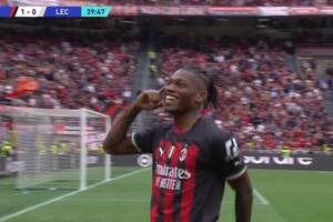 Rafael Leao dał koncert na San Siro. Dublet Portugalczyka i pewna wygrana Milanu [WIDEO]