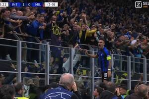 Inter Mediolan pierwszym finalistą Ligi Mistrzów! Maignan robił co mógł, ale nie zatrzymał Lautaro [WIDEO]
