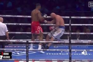 Anthony Joshua zdemolował Roberta Heleniusa. Brytyjczyk położył rywala do snu [WIDEO]