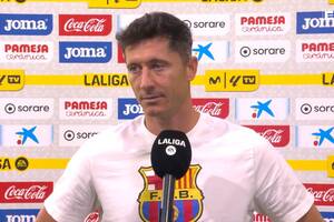 "Taka była moja pierwsza myśl". Robert Lewandowski zabrał głos po przełamaniu i golu [WIDEO]
