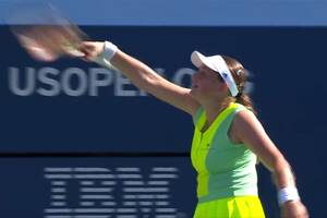 Rywalka Igi Świątek wyrzuciła kibica z trybun. Wielkie zamieszanie na US Open [WIDEO] 