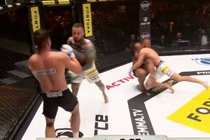 Wielkie emocje w walce dwóch na dwóch! Nietypowa formuła na PRIME MMA [WIDEO]